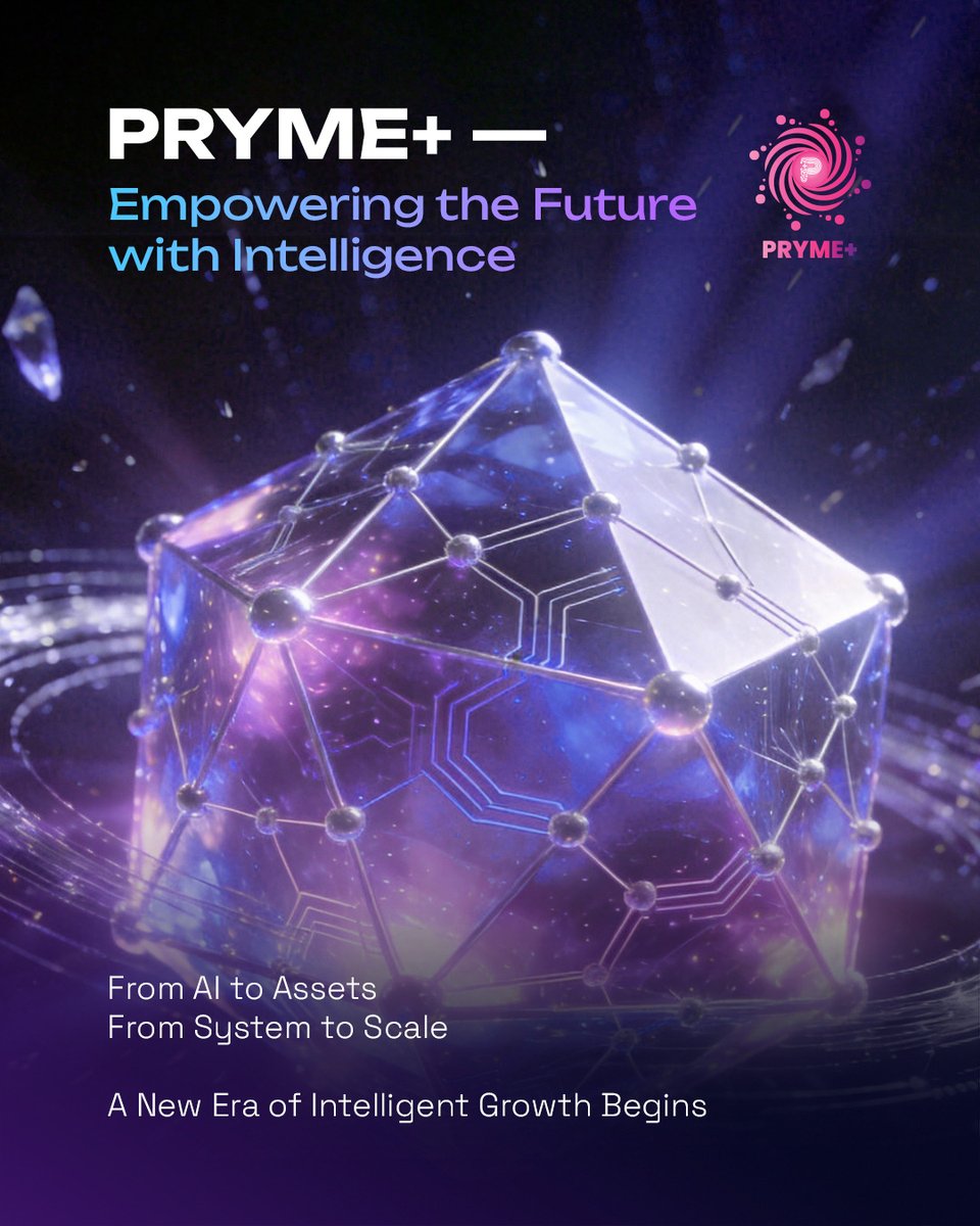 PRYME_PLUS's tweet photo. Business is no longer human-driven.

It is AI-powered,
system-driven,
and built to scale. 🚀

PRYME+ is the growth engine
for the next generation of unicorns.

#PRYMEPLUS #AIRevolution #Web3Growth https://t.co/ExVq4SyEp0