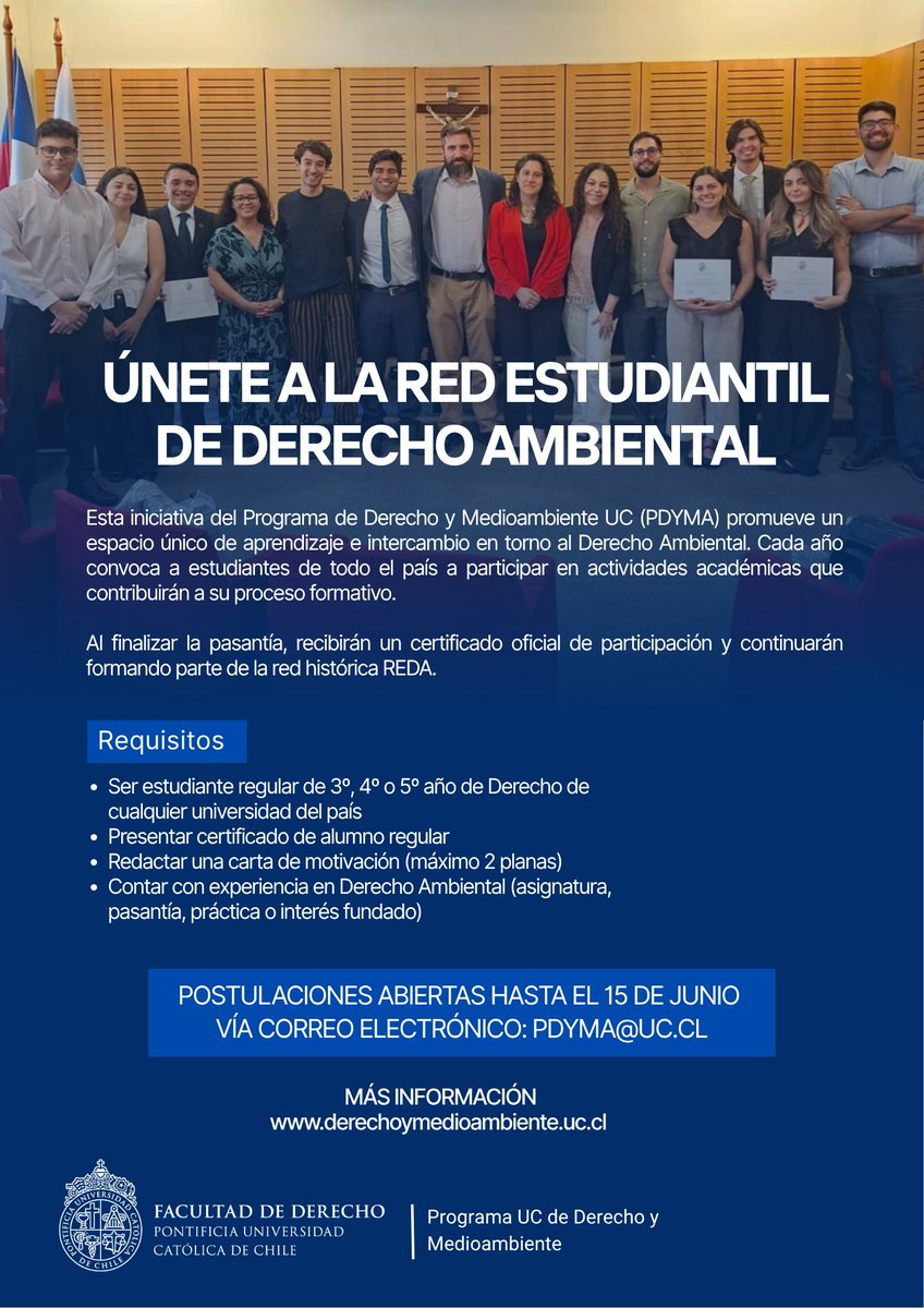 Facultad Derecho UC tweet media