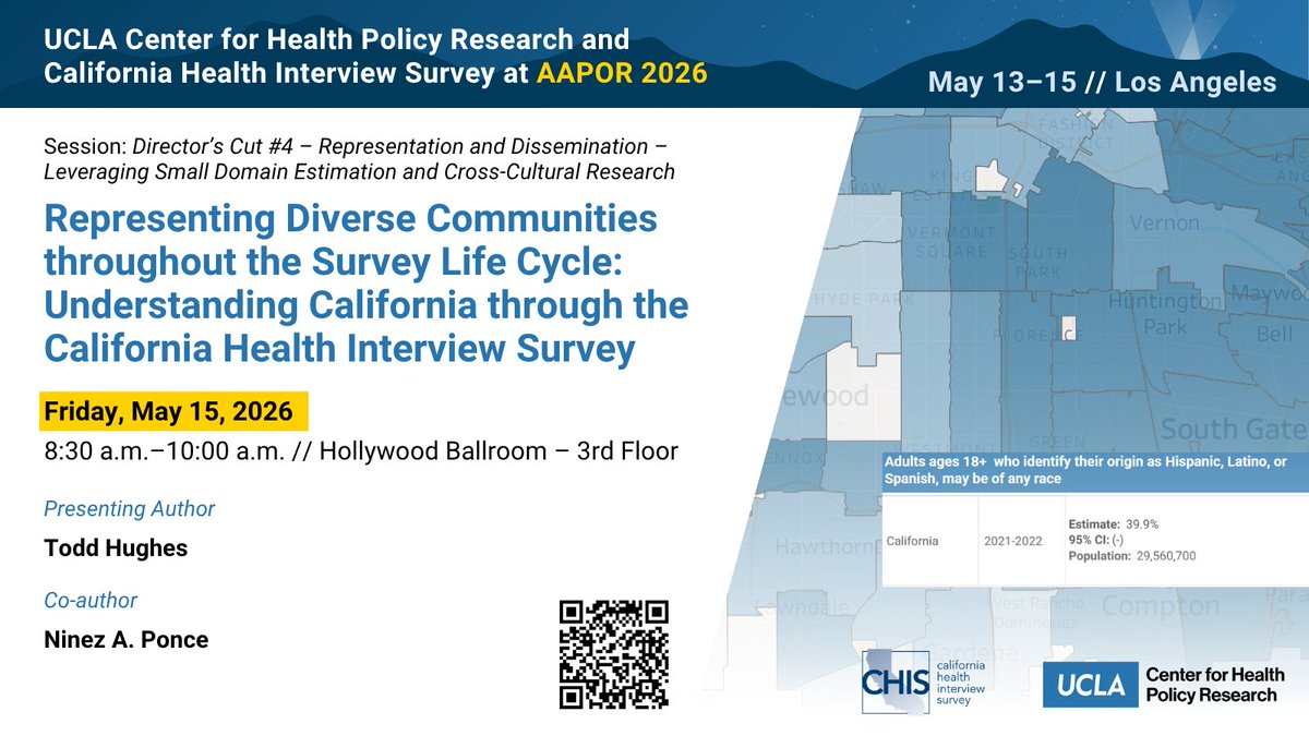 UCLA Center for Health Policy Research tweet media