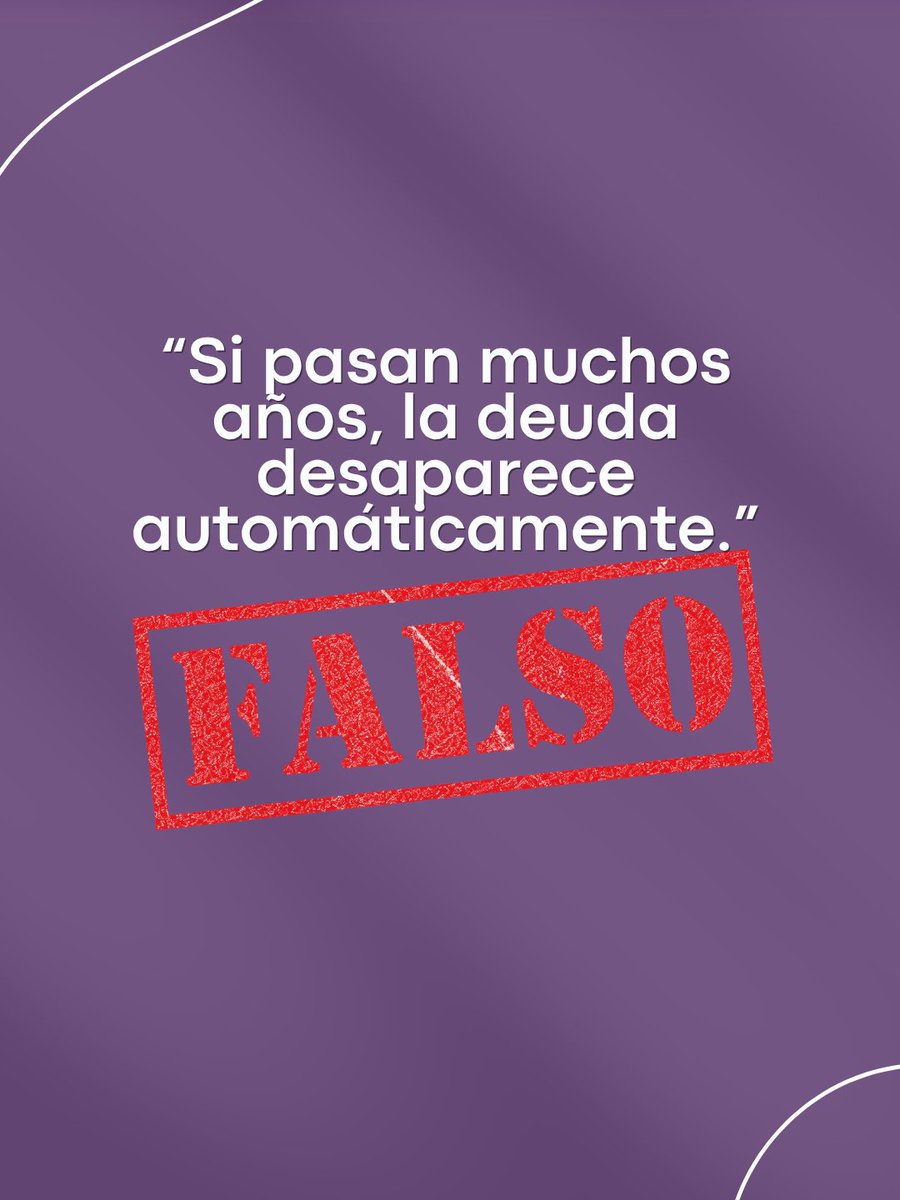 DefensaDeudorEc's tweet photo. Muchas personas creen que una deuda desaparece simplemente con el paso del tiempo…
y por confiarse, terminan cometiendo errores que pueden reactivar el problema.

📩 Escríbenos ahora y te ayudamos a determinar si tu deuda aún puede ser exigida o si existen opciones legales. https://t.co/td9aPF8rm5
