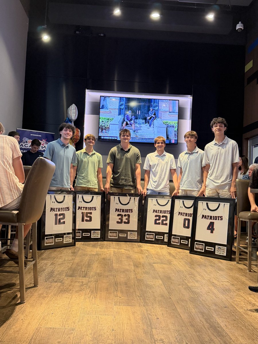 DAR_Basketball's tweet photo. Another great banquet for our players, coaches, &amp; program! We had a blast and celebrated a very special season🇺🇸! Events like this always reminds us that we are one of the best programs, teams, &amp; schools in the state. We are proud &amp; blessed here on “The Mountain”!#AmericasTeam🫡 https://t.co/Ew6gsR0NMm