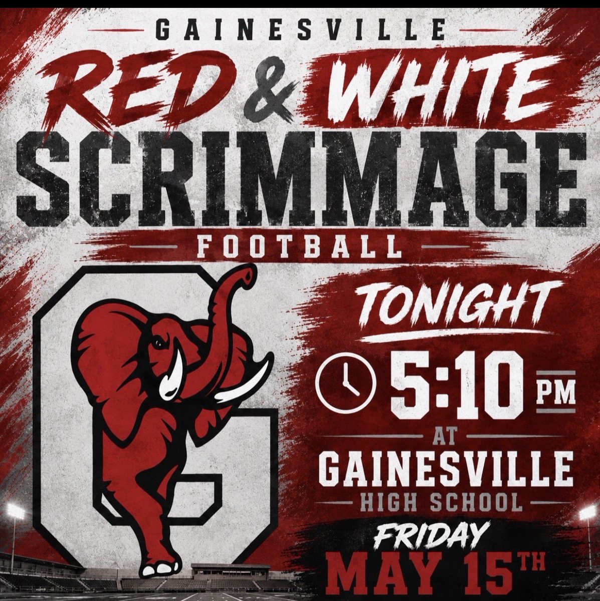 ChanceDavis76's tweet photo. TONIGHT 5:10pm. Come on out 
 *updated time from previous schedule.   #GBR #AGTG @CoachSB_4theG @CoachNickPopiel @CoachMaloneFB @Mathis_Strength https://t.co/E7UNlk85uj