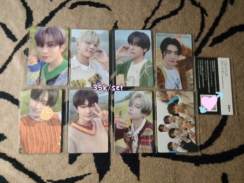 lovsimjaeyoun's tweet photo. WTS/WANT TO SALE AAB PHOTOCARD ENHYPEN

- Qr belum pernah di scan
- Price inc packing
- Dom Jabar
- Co 🍊

tags. wts photocard enhypen orange blood dark blood romance untold photocard enhypen heeseung jay jake sunghoon sunoo jungwon ni-ki https://t.co/9aRkbHif7X