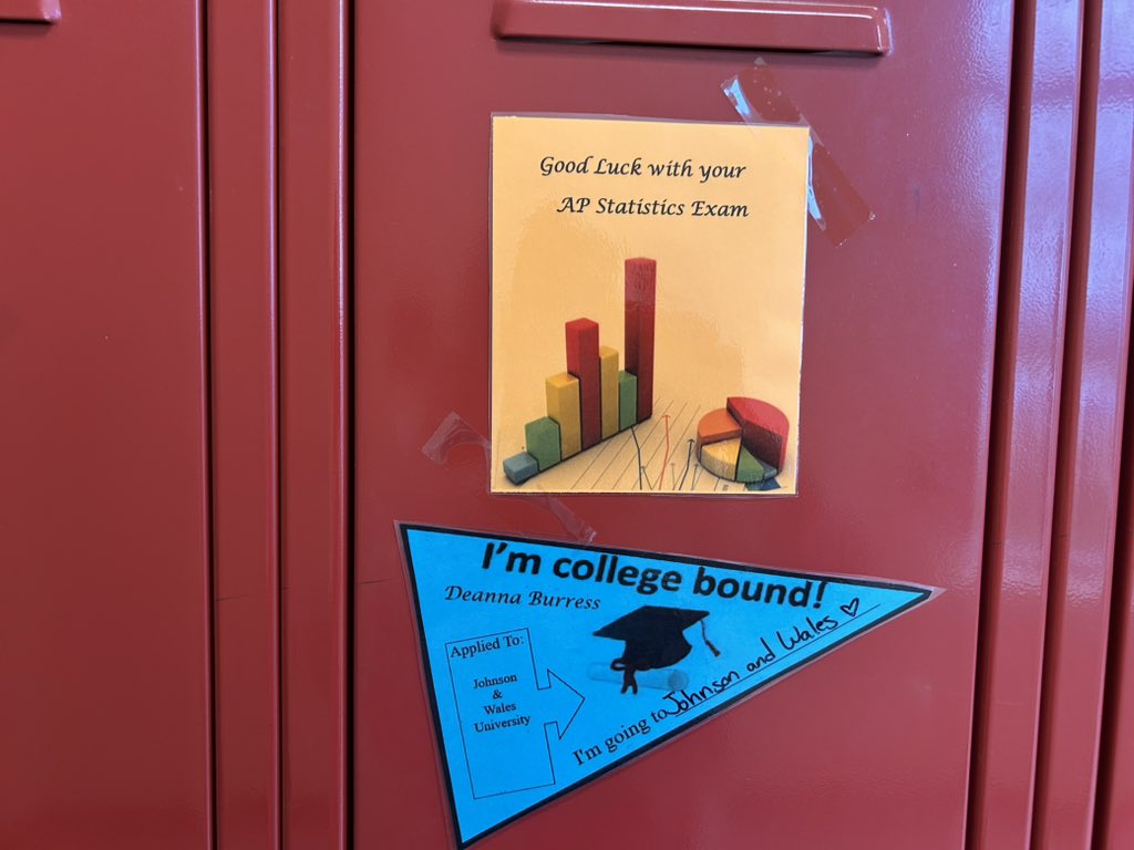ThompsonCTSuper's tweet photo. Talk about inspiring students at TMHS ! 

Today I stumbled across mini messages of inspiration on student lockers. https://t.co/AbKHYICDHk