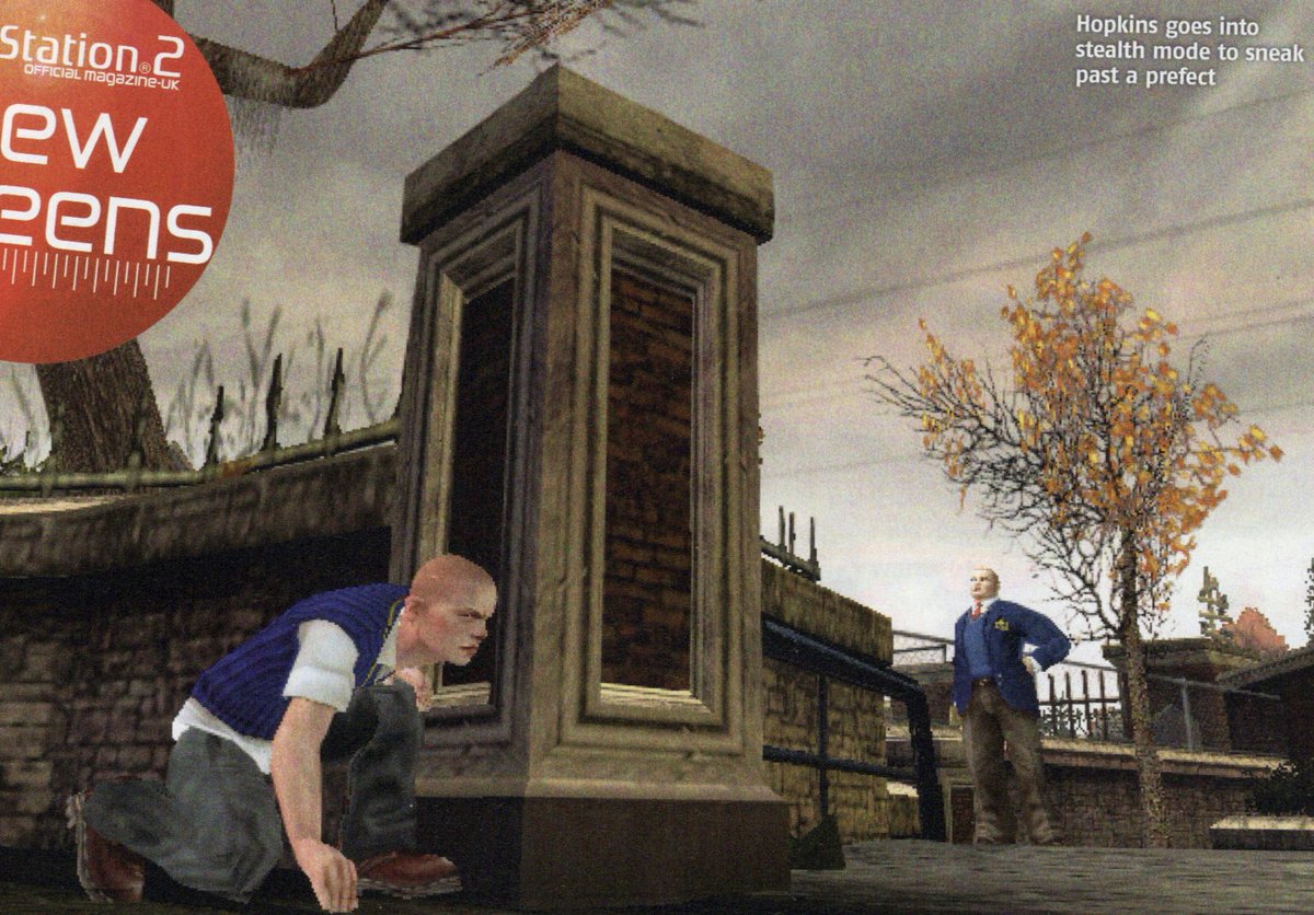 TheNathanNS's tweet photo. It's 2026 and we've just had 2 more images of Bully Beta surface, dated August 2005, ft an entirely different cafeteria and showing off the sneak system 

Found by SR2006x on reddit https://t.co/YZJU6HP26p