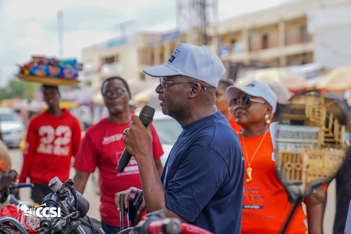 SodiumReduction's tweet photo. In commemoration of Salt Awareness Week 2026, the Centre for Communication and Social Impact, alongside other partners, supported a street awareness campaign to educate the public on the importance of reducing salt intake. https://t.co/tk1xh51bE9