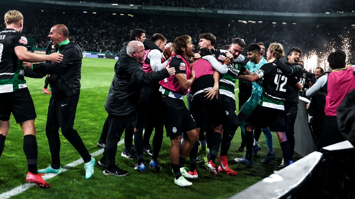 SportingCP's tweet photo. Impossível esquecer este jogo... 🤯

Throw 🔙 da última vitória frente ao Gil Vicente FC no Estádio José Alvalade 🏡 #SCPGVFC https://t.co/F1Qg7eo2ho