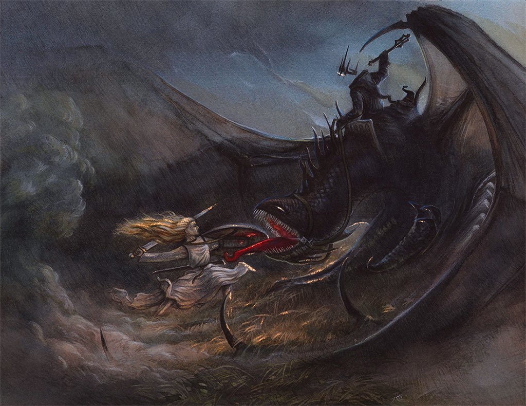 Tolkien Art tweet media