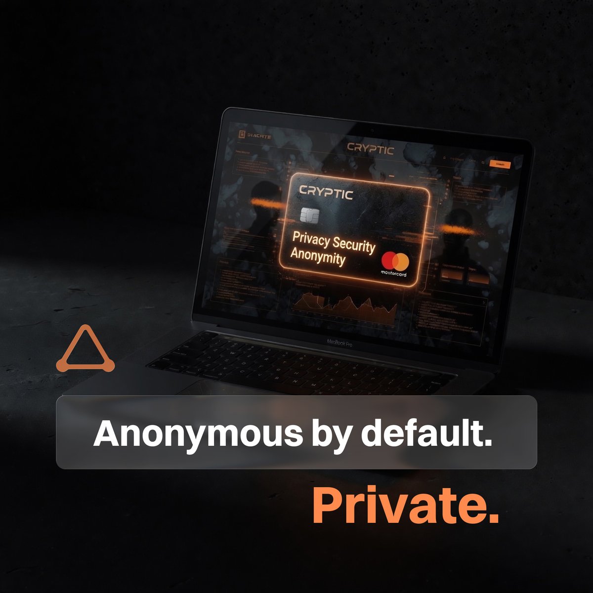 CrypticTechApp's tweet photo. No phone number. No email address. No name. No ID. Just a key that belongs to you, and an app that respects that completely. 

Cryptic. Anonymous by default. https://t.co/fEQSNqjBdX