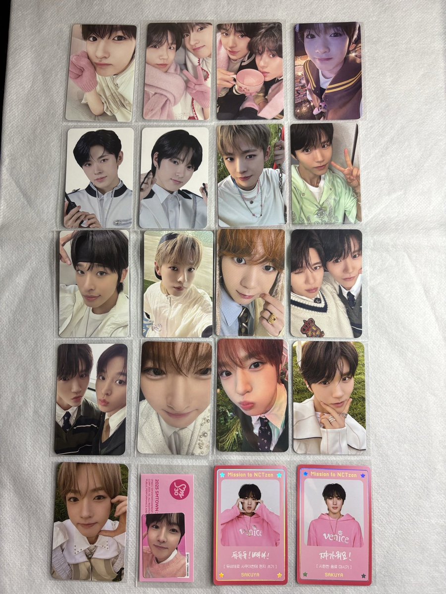 orcid_11's tweet photo. NCT WISH うぃし ode to love トレカ 店舗特典 交換

【譲】　リク ユウシ ジェヒ リョウ サクヤ

【求】　Big SMiniシオン
          エロスver.ポストカード・IDのシオン
　　　シオン過去トレカも検討します。

郵送での交換希望📮
お気軽にお声掛けください。 https://t.co/MF5Volh4Gm