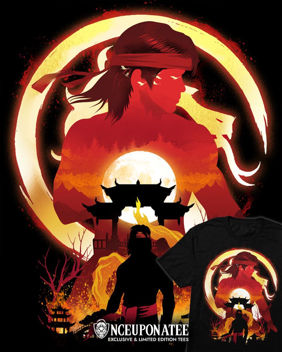 OnceTees's tweet photo. Finish Him! 🔥🐲  "Immortal Champion" by Dandingeroz is today's featured design!

Grab yours over at https://t.co/kj3F57AUF7

Available in Black and Navy https://t.co/sLpHdrHEON