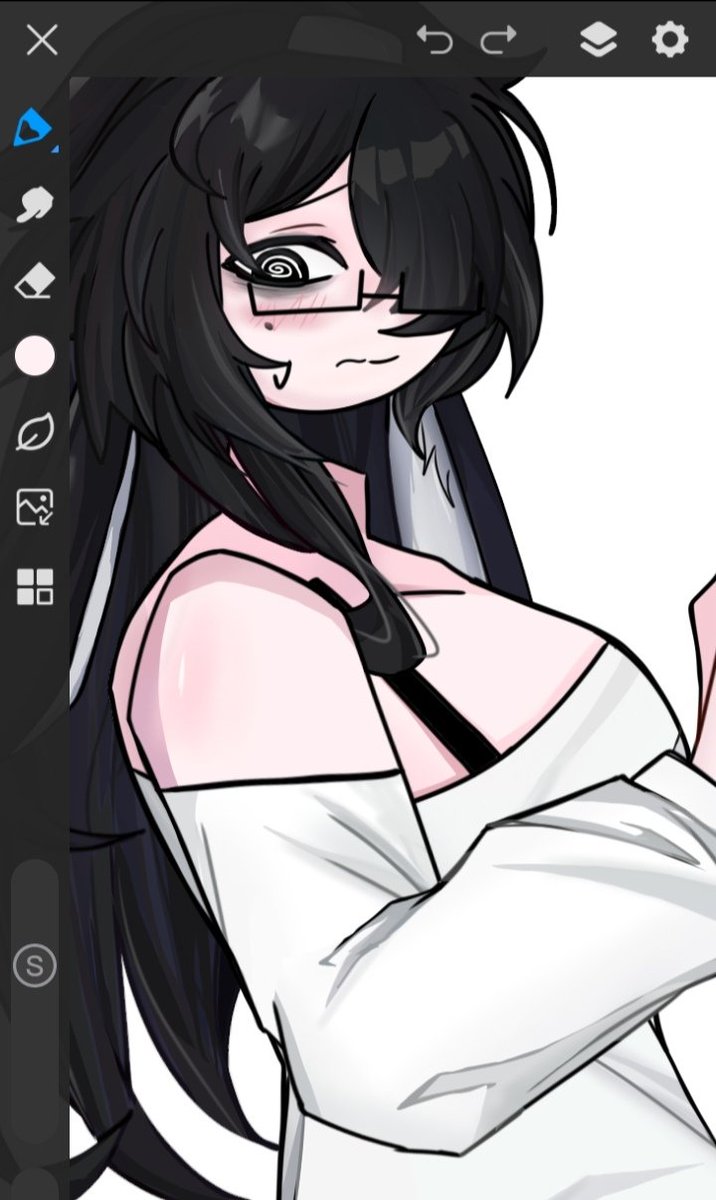 ks3822178018's tweet photo. The oc of my virtual avatar๏ผCloser to the real you๏ผ#DampGirl #่ช่ฎพOC #Drawing #OriginalStyle #OriginalCharacter https://t.co/lL177Uvt10