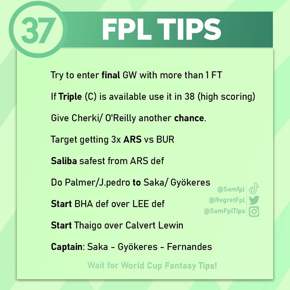 Sam FPL tweet media
