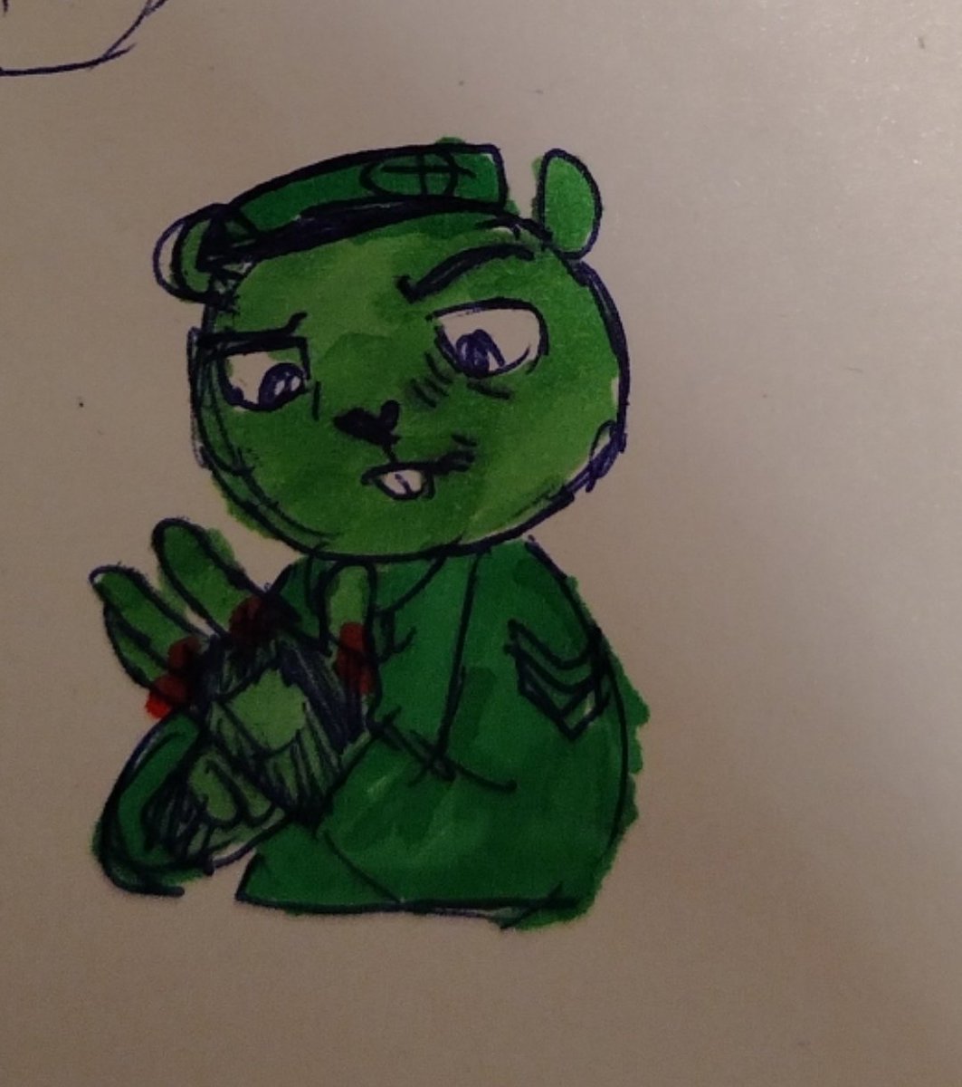 AmurMadam64260's tweet photo. Да #flaky #flippyhtf #htffandom #flippyxflaky #soldierAU https://t.co/gxz1rcZST3