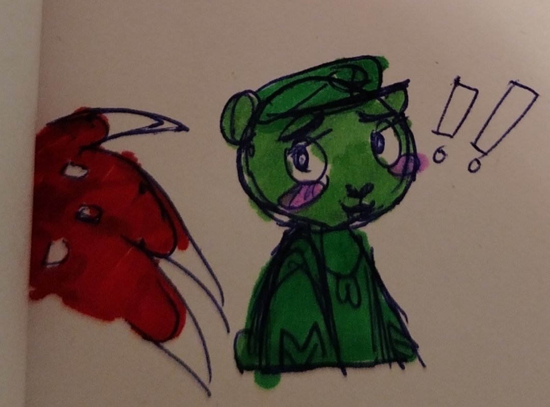 AmurMadam64260's tweet photo. Да #flaky #flippyhtf #htffandom #flippyxflaky #soldierAU https://t.co/gxz1rcZST3