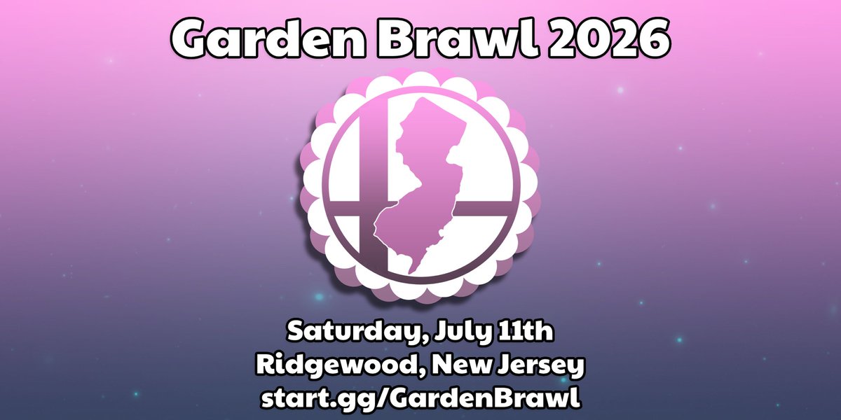 GSSmash's tweet photo. We are nearing 100 attendees for Garden Brawl and the event is still 2 months away!!

Don’t miss out, sign up NOW to reserve your spot https://t.co/kbdH9Nmwvs