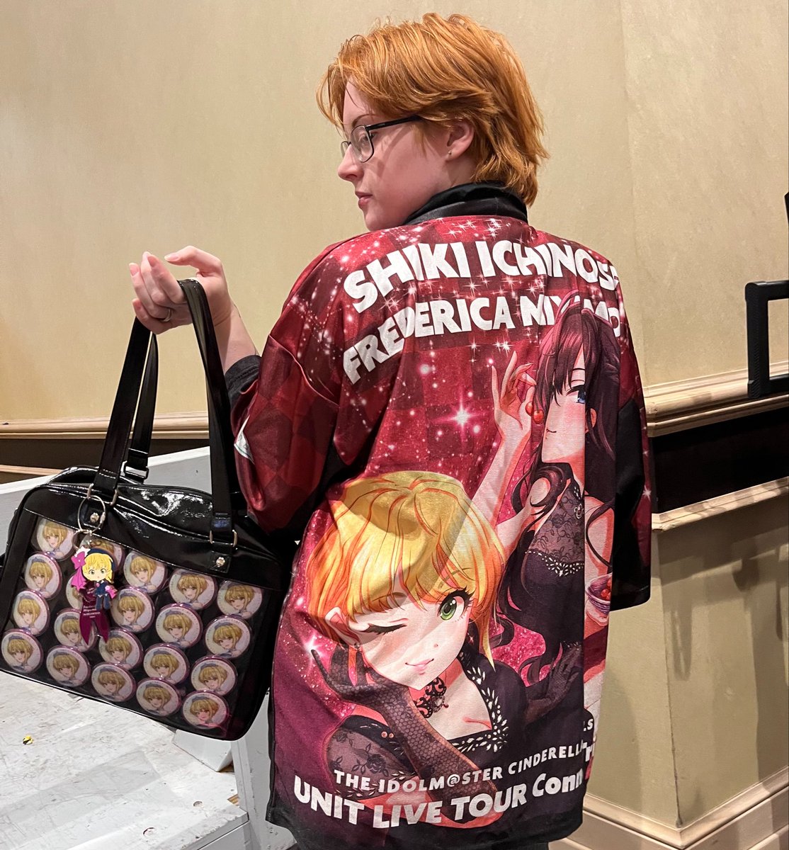 twilitfossil's tweet photo. anime central aka idolm@ster con #imaschella https://t.co/rKPj10fBwT