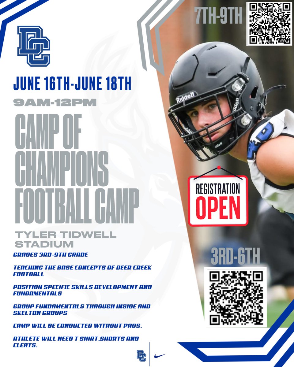 Deer Creek Football tweet media