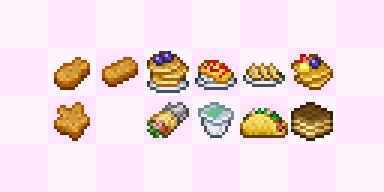pooper_worm's tweet photo. Food 😋 #pixelart #ドット絵 #terraria https://t.co/90QwGjxGTW