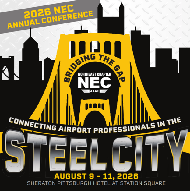 necaaae's tweet photo. 🚨Save the Date!🚨

2026 NEC Annual Conference
📍 Pittsburgh, PA
🏨 Sheraton Pittsburgh Hotel at Station Square
📆 August 9–11, 2026

#AAAE #NECAAAE #AAAEMember #AviationProfessionals #AviationLeaders #AviationCommunity https://t.co/2ohz9ykWkn