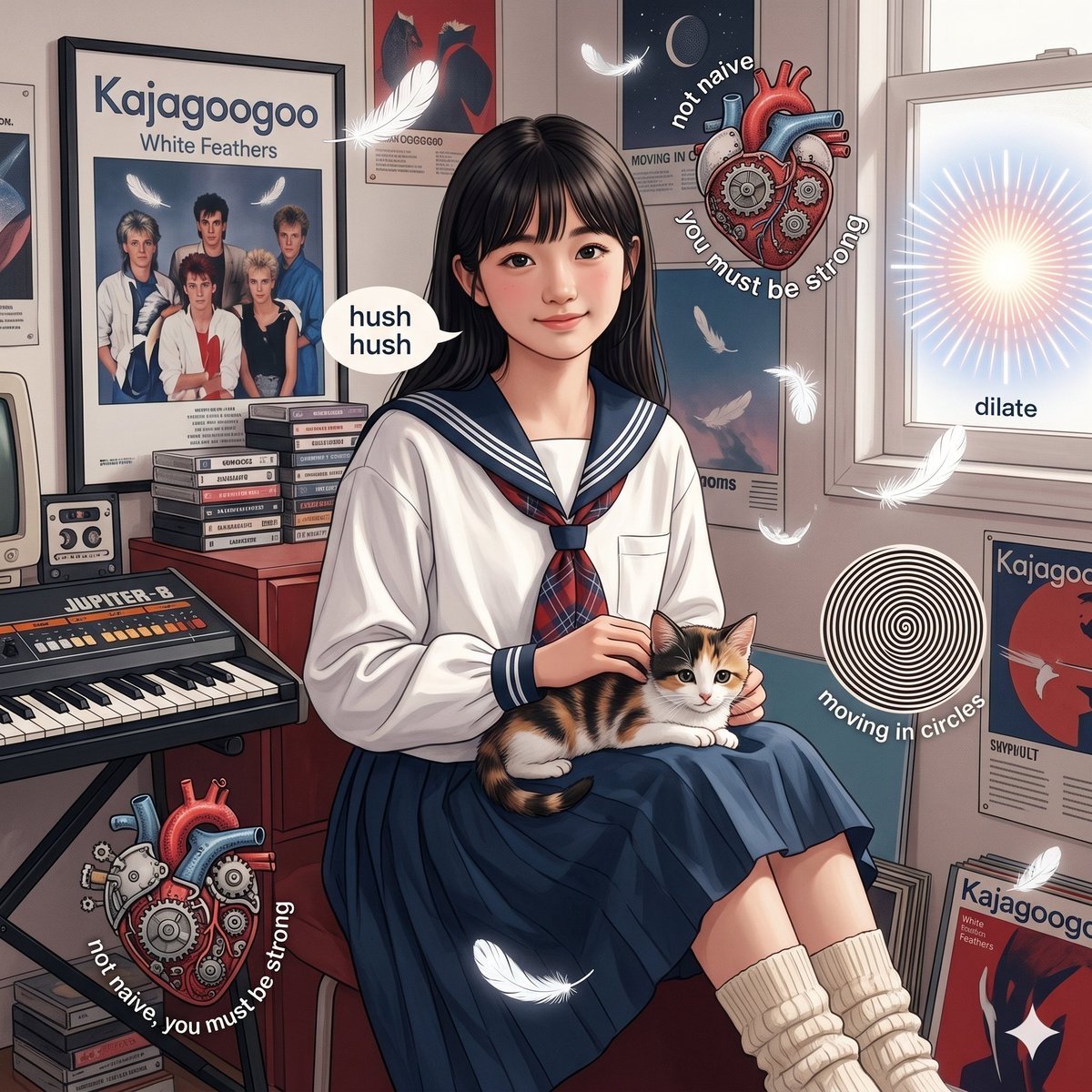 Nano Banana 2/proで楽曲から画像化。 こちらは洋楽で。 今日は…「25 O