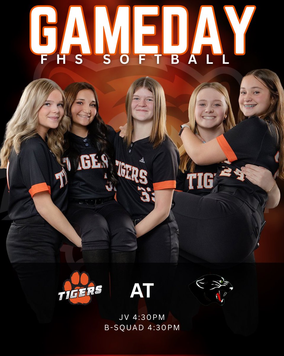 FHSTigerSB's tweet photo. It’s GAMEDAY for JV and B-Squad! 🥎

Tigers travel to Lakeville North for one final road trip of the season.

Good luck Tigers! 🐅 https://t.co/YBbs4VHd5R
