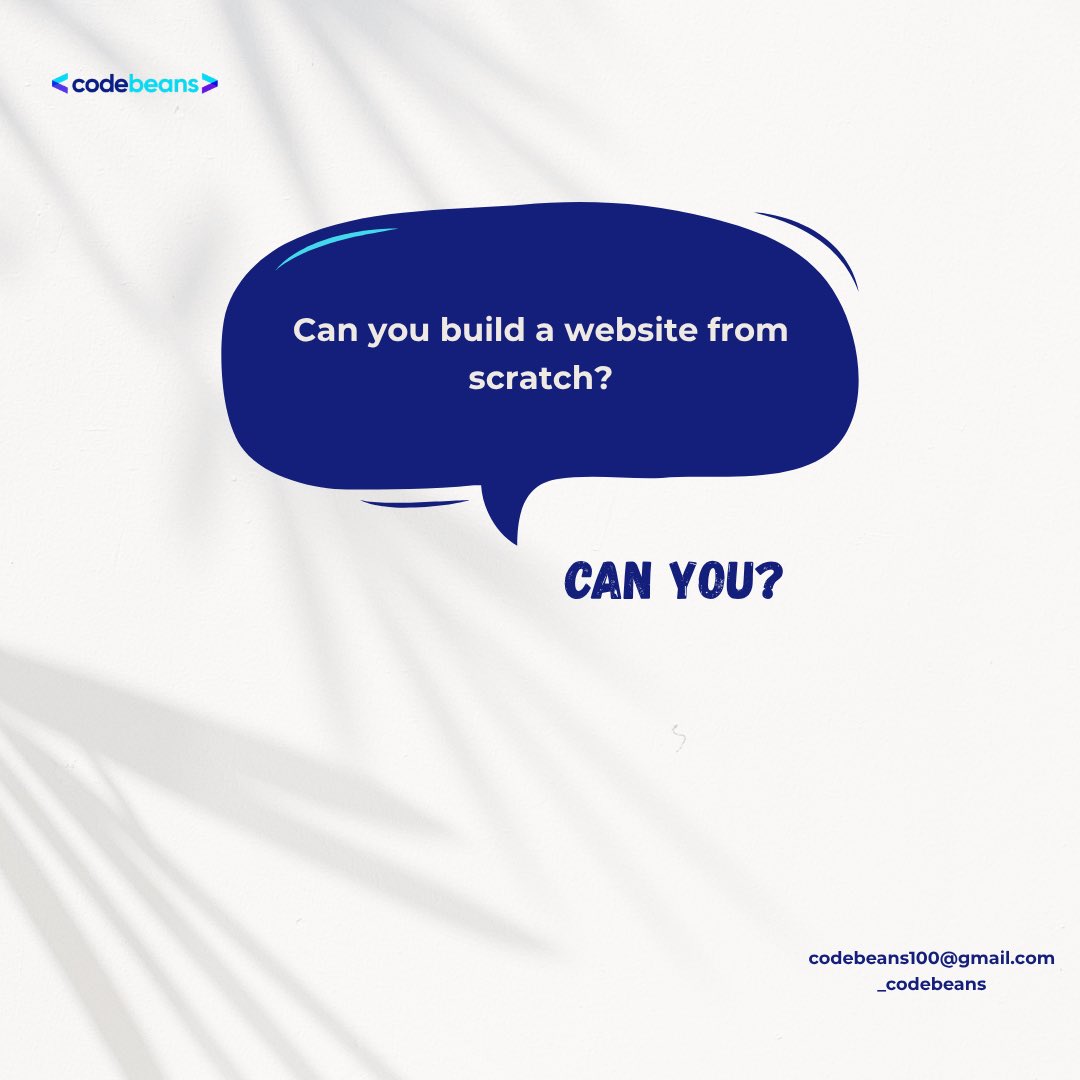 _codebeans's tweet photo. Join us for our “Can You?” session. A space where curiosity meets creativity, and possibilities meet action.

Can you learn it?
Can you build it?
Can you become it?

There’s only one way to find out.
Do you think you can? 

#CanYouSession #techskill #creativemind #Innovation https://t.co/AUrYWmqTK1