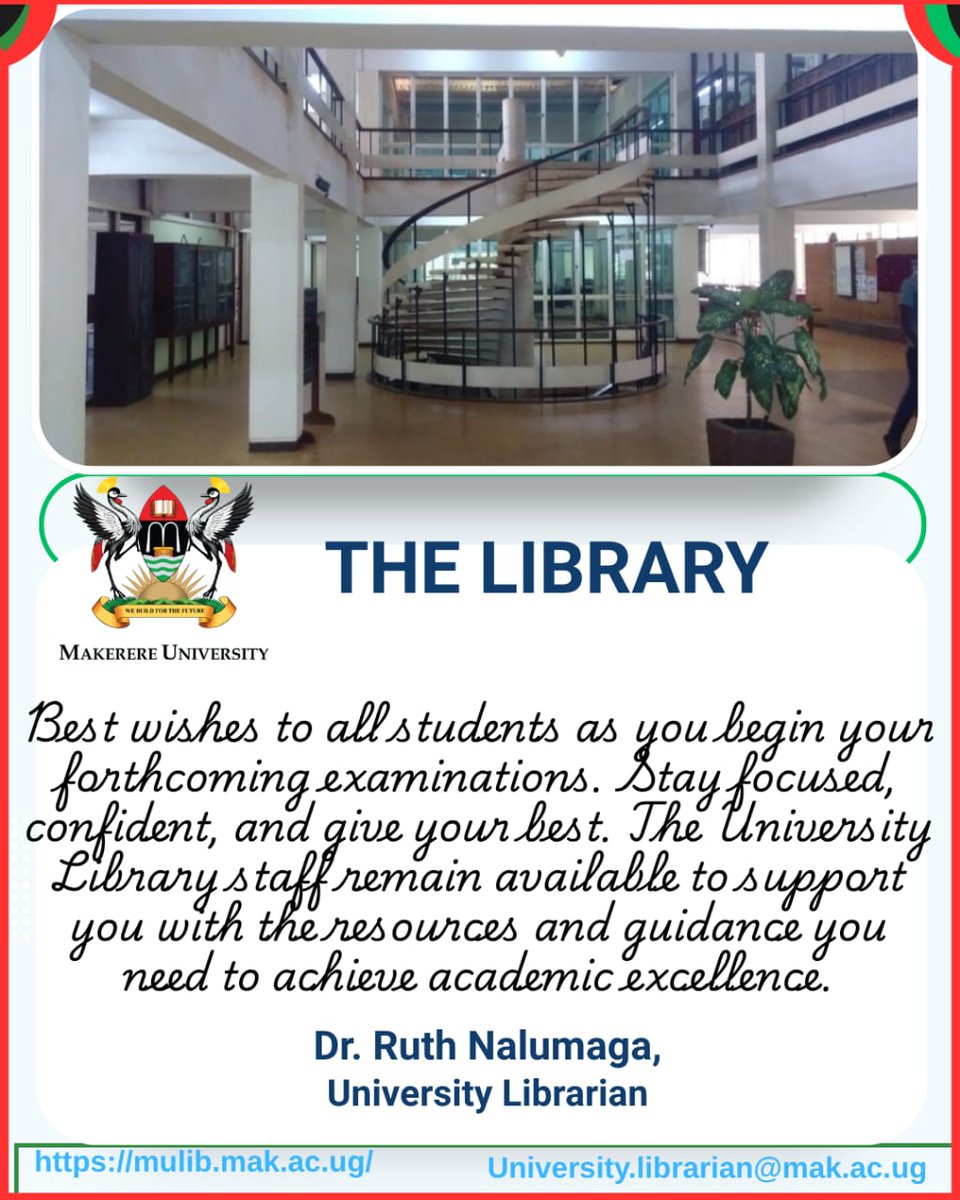 Makerere University Library tweet media