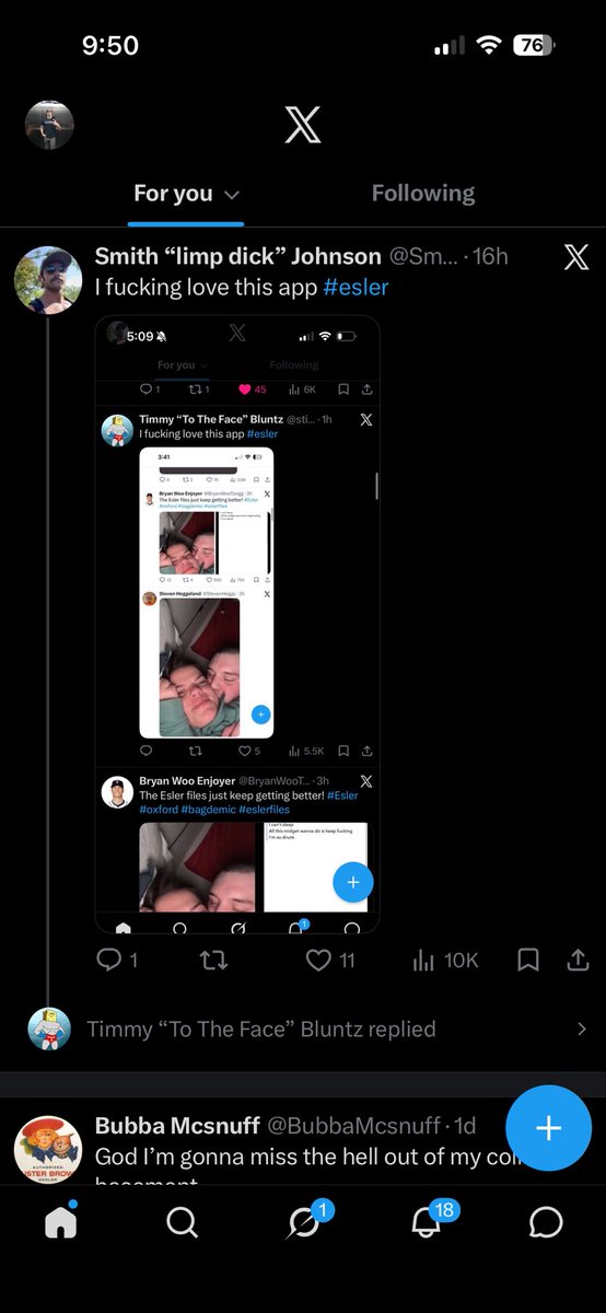 KyleDomer87's tweet photo. I fucking love this app #esler https://t.co/LnEIxR1q6S