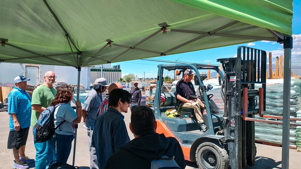 ForRecovery's tweet photo. ✅ OSHA-10 and Forklift Certification done! Next step, employment. Clubhouse members enrolled in our 12-week supported employment program completed their workplace safety training and got warehouse experience in this week’s workshop. We all went out for a little lunch afterward to celebrate!

Huge shout out to our partners United Movement Organized Kindness for once again welcoming us to their space for the class and The Way Foundation for transportation support. 🤝 ☮️ 

Recovery Works is a hands-on employment training and placement program for members of our Clubhouse. Each member enrolled in the program gains resume boosting certifications, one-on-one career advising, transportation assistance, and ongoing recovery coaching. Ask us about enrollment and applying for the program 

#lasvegas #ForRecovery #peersupport #Clubhouse #lasvegaslocals #nevada #recoveryispossible #RecoveryWorks #employment #WeDoRecover #supportedemployment #jobtraining #careeradvice #soberlifestyle