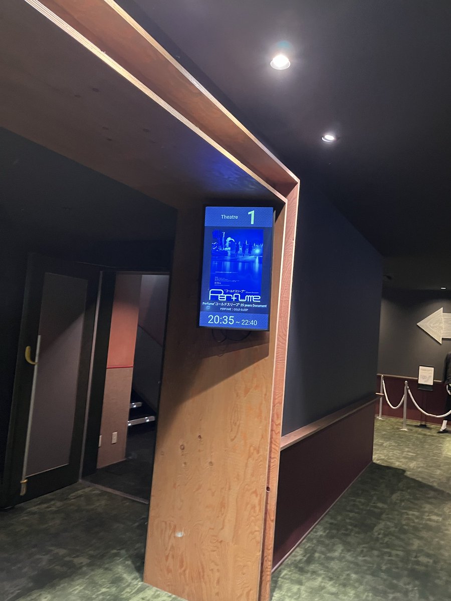 ThaithaniJ's tweet photo. 行ってきました、Perfumeさんの映画。
コールドスリープは、２、3年前から決めて計画的に進めていたのかと思ったらなんと、決めたのそんなタイミングだったんですね⁈驚きました。
粒が、噛み締めながら観る映画でした。
有難うございました😊
#コールドスリープ https://t.co/E81clyLXbM
