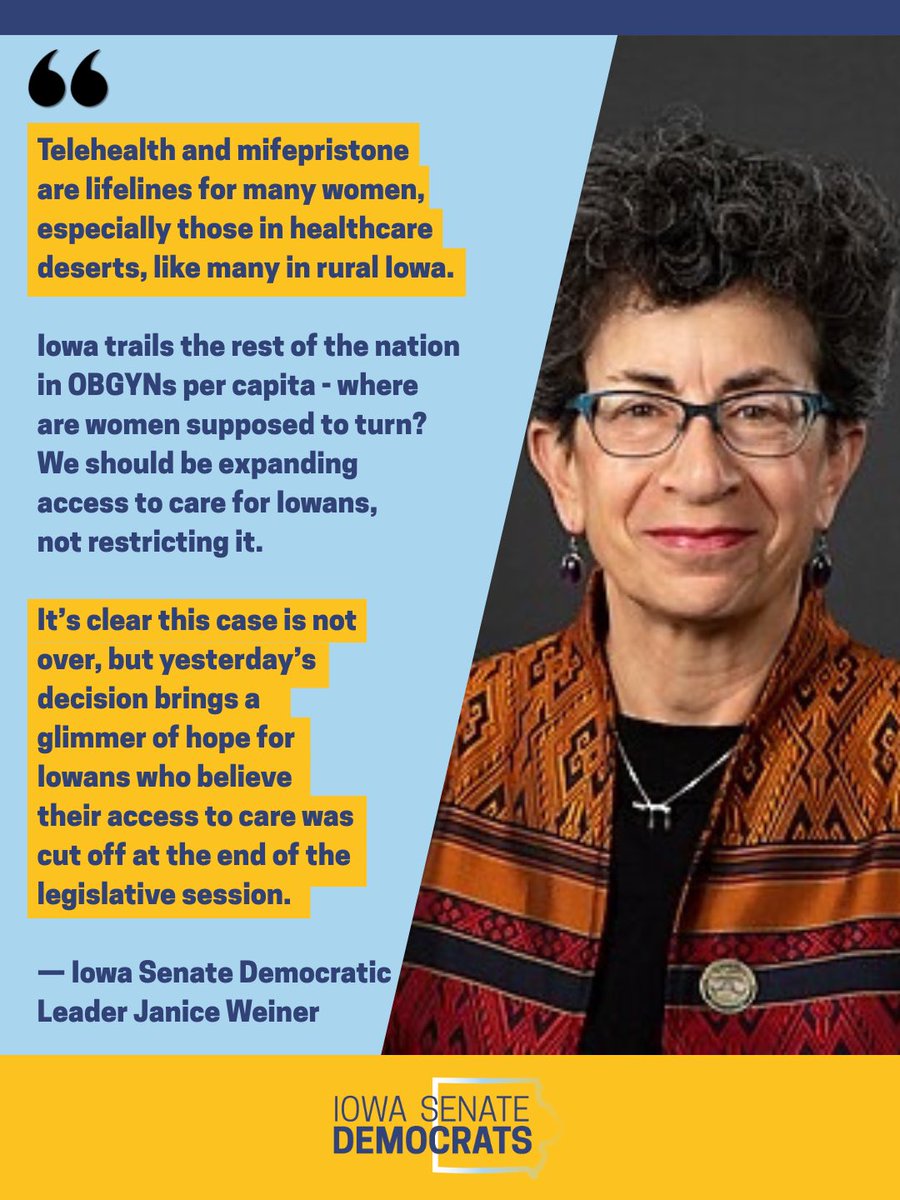 Iowa Senate Democrats tweet media