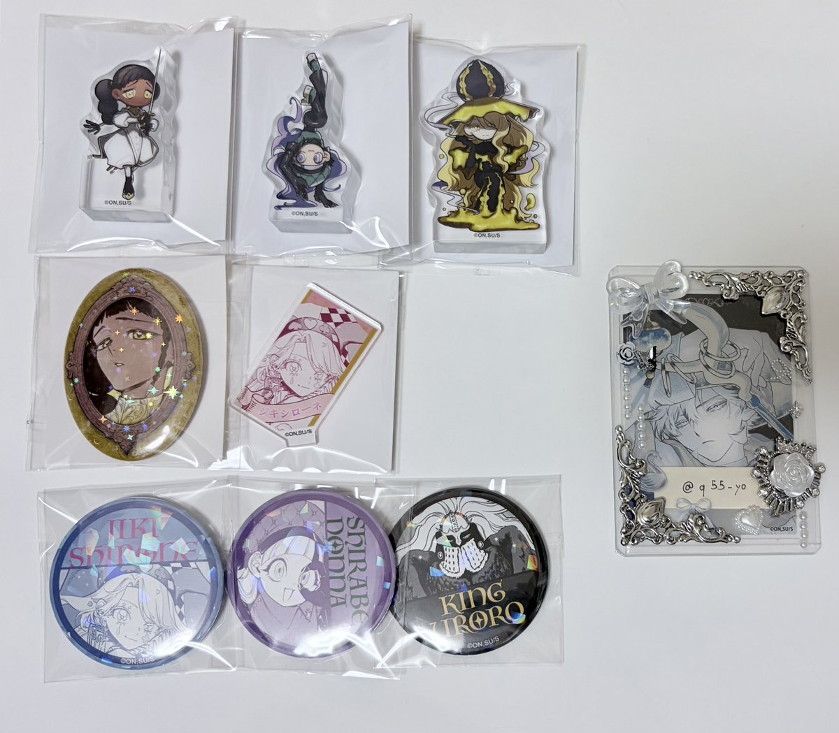 q55_yo's tweet photo. 【交換/譲渡】魔男のイチ ジャンプショップ アルカナカード クリアカード

譲：デスカラス、*ゴクラク、*ジキシローネ、シラベドンナ、マネーゴールド、スピカ、クムギ、ウロロ

求：同異種 反世界の魔法or定価＋送料

*キャラは交換優先
お気軽にお声掛けください🙇🏻‍♀️ https://t.co/EuT8NWucW4