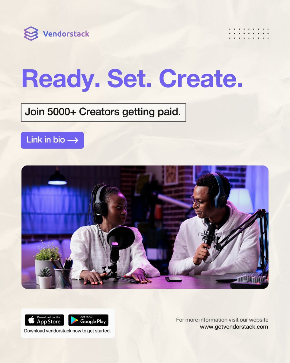vendorstack's tweet photo. This is your weekend reminder that you can earn from Vendorstack as an active creator.

Join 5,000+ creators already getting paid. Link in bio. 💸

#CreatorTips Drake #BOBOByEhiii #CameroonAyraStarr Blessing CEO #TENxTheTOYS Chike #CubaEstáFirme #WherelsOurMoney #CubaVencerá https://t.co/NS7wKfN0DW