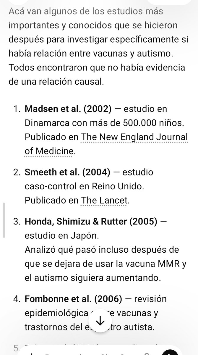 AbrilKlieger's tweet photo. @ale_rojas1 @DenaonIsBack @clarincom Ayy Ricardo sos tan basico,tan boludo que hasta me das un poco de pena. Te comiste lo de la relación entre el autismo y las vacunas por el estudio de un médico chanta al que le terminaron sacando la licencia? La lista llega hasta 10. Podés googlear https://t.co/ApFTZz35Fp