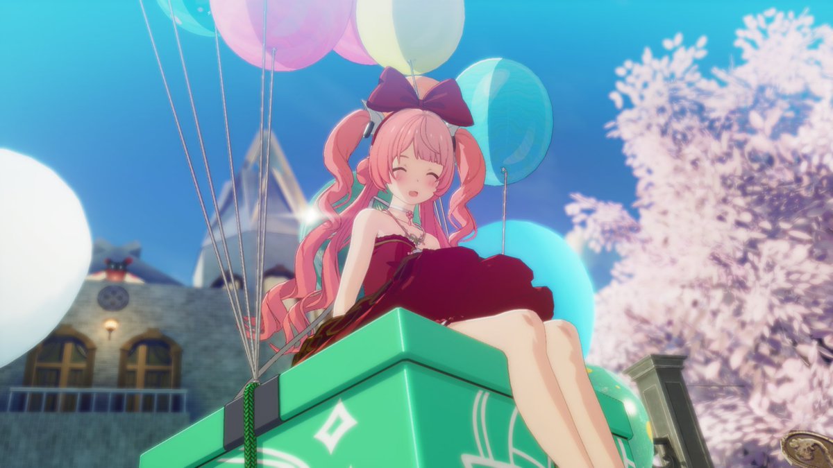 風船飛んだ～🎈✨✨✨
