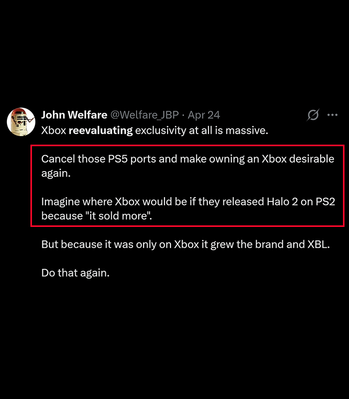 James tweet media