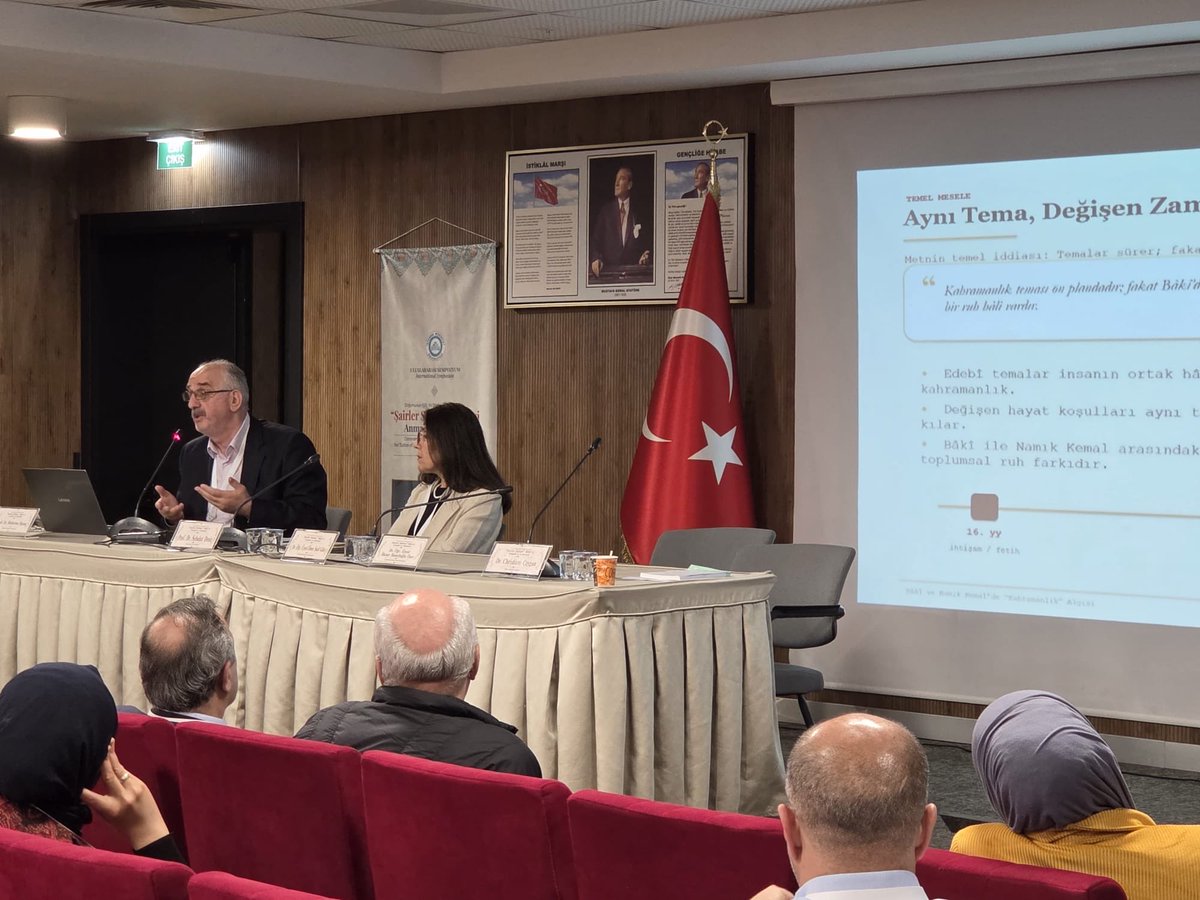 İMÜ Türk Dili ve Edebiyatı Bölümü tweet media
