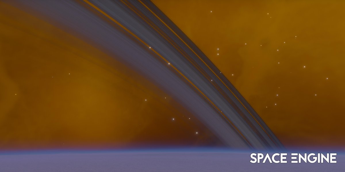 SpaceEngineSim's tweet photo. As we head into the weekend, it's time for a thread focused on rings!
Whether it's Saturn or another ringed planet, share your most recent find!
Image from team member Mike.
#spaceengine #space #universe #spacesimulation #universesimulation #spacesimulator #universesimulator https://t.co/tsDZbqOMxg