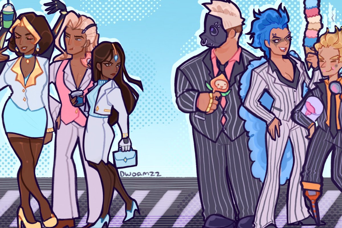 Bubbles!!! I 🩵 PHARAH!! 💫🩵 tweet media