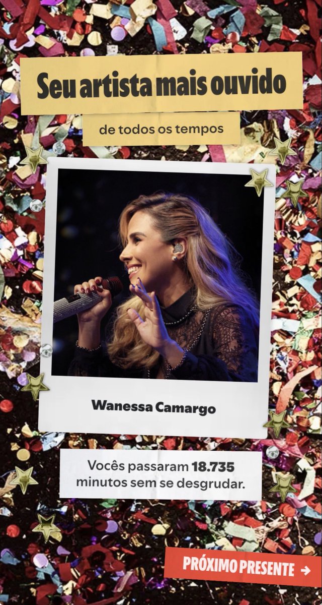 sinarabianchet's tweet photo. Estou no #spotify desde 2015 então impossível não ser ela 😍💕 @WanessaCamargo @FaClubeW https://t.co/cANVp3H59c