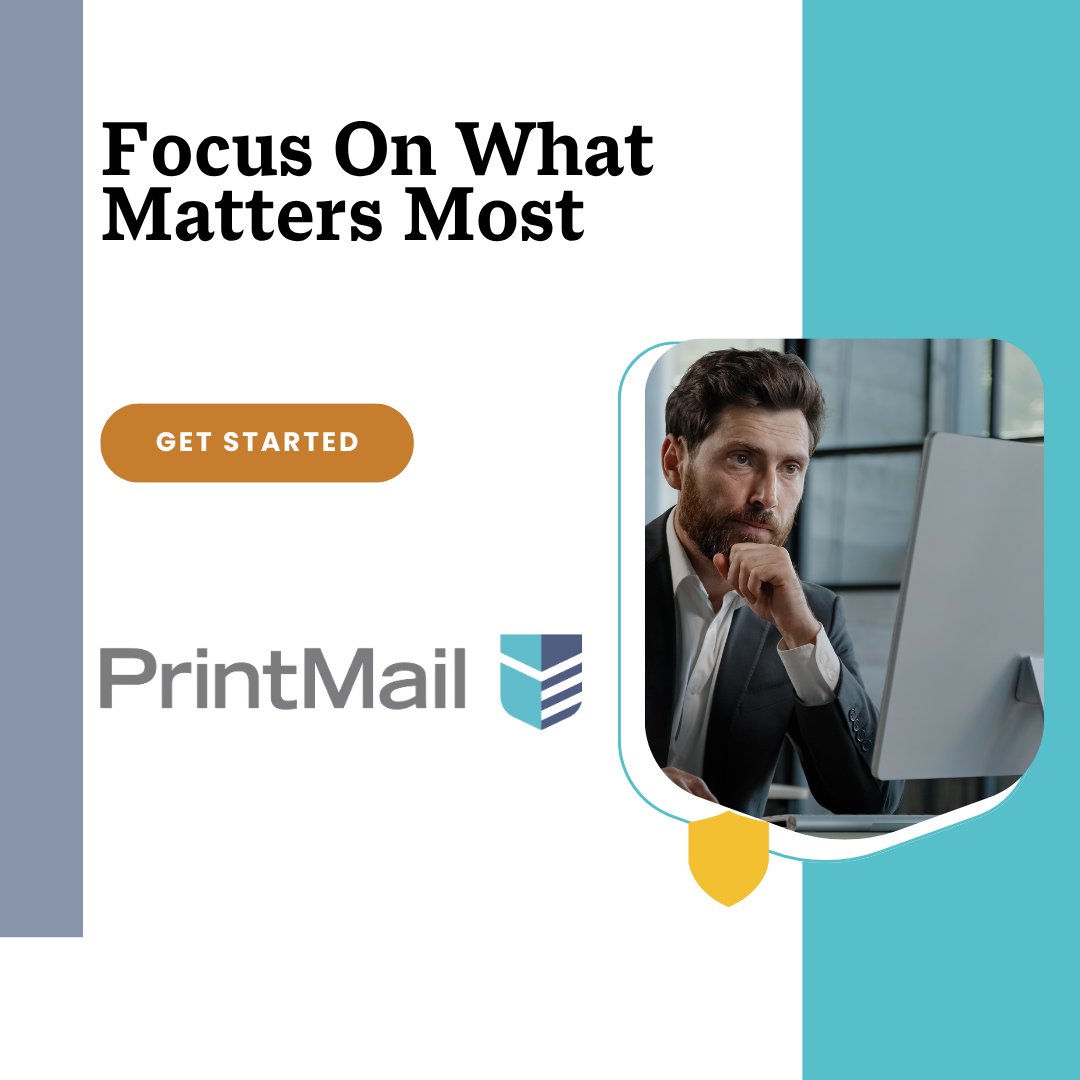 _printmail's tweet photo. ⏱️ What could your team accomplish if statement processing wasn’t on their plate?

Outsourcing isn’t just about saving money — it’s about gaining time, accuracy, and control.

With PrintMail, financial institutions can streamline statement printing and mailing while improving quality, scalability, and customer engagement.

✔ 99.99%+ on-time, error-free delivery
✔ Address tracking for better data accuracy
✔ Dedicated client support you can rely on
✔ Go live in as little as 90 days
✔ Branded statements with built-in marketing opportunities

Free up internal resources and focus on what matters most — serving your customers and growing your business.

👉 Learn more:
https://t.co/ZoduLn1mCs

#Outsourcing #BankOperations #FinancialServices #OperationalEfficiency #CustomerCommunications