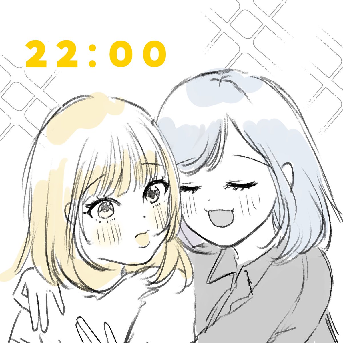 ふたつ結び tweet media