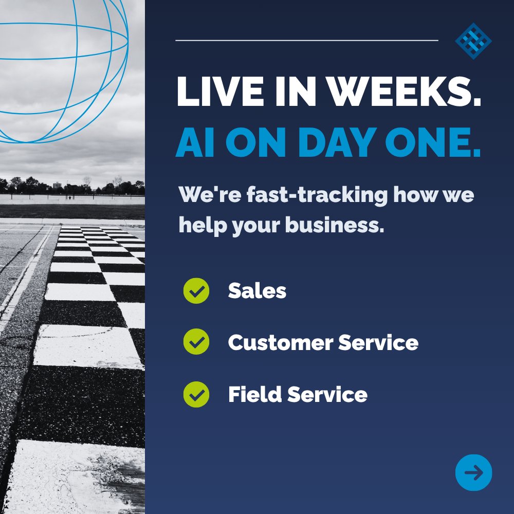 TrellisPoint's tweet photo. Most D365 implementations take 12 months. Ours go live in 6 to 10 weeks. We just launched D365 Accelerators: fixed-fee, fixed-scope, with Copilot active on day one. If you've been quoted a 12-month implementation, ask why.

#Dynamics365 #Copilot #MicrosoftPartner https://t.co/FksxIwJrO9