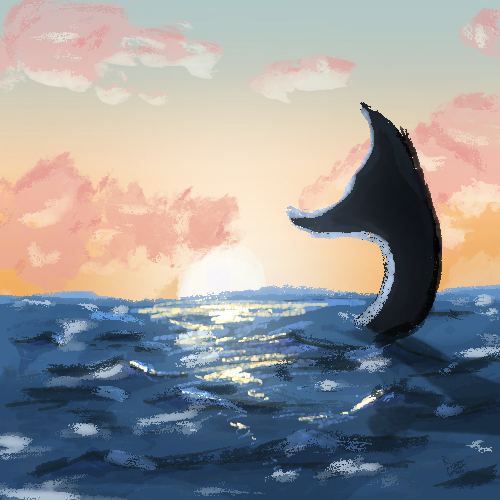 wobolnation's tweet photo. The split second before something disappears beneath the water, caught between two worlds.

Hand painted using Procreate and minted on @TransientLabs 

"Surface" now exists permanently, verifiably, on chain, which feels right for a painting about things that disappear.

🐋🌅 https://t.co/xlXiSCX2CV