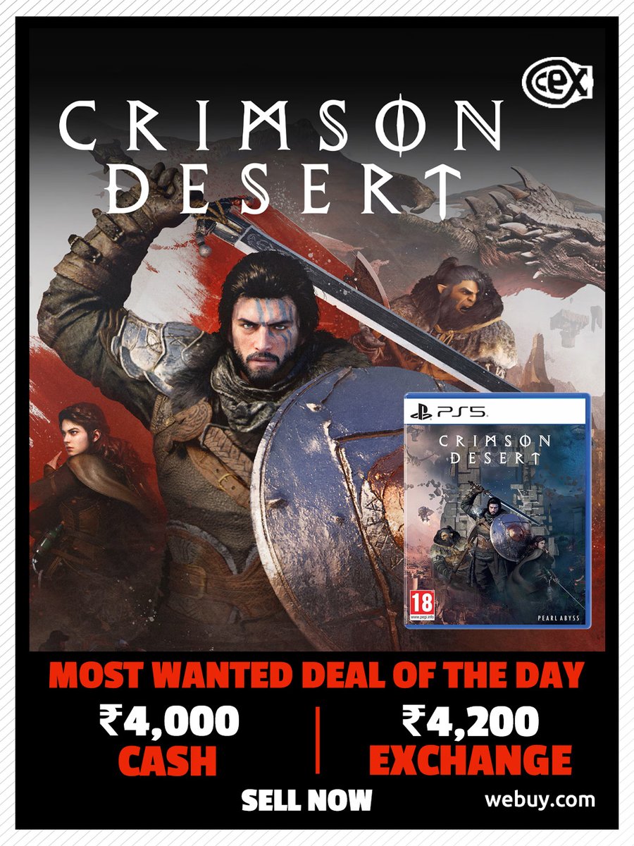 CeX India tweet media