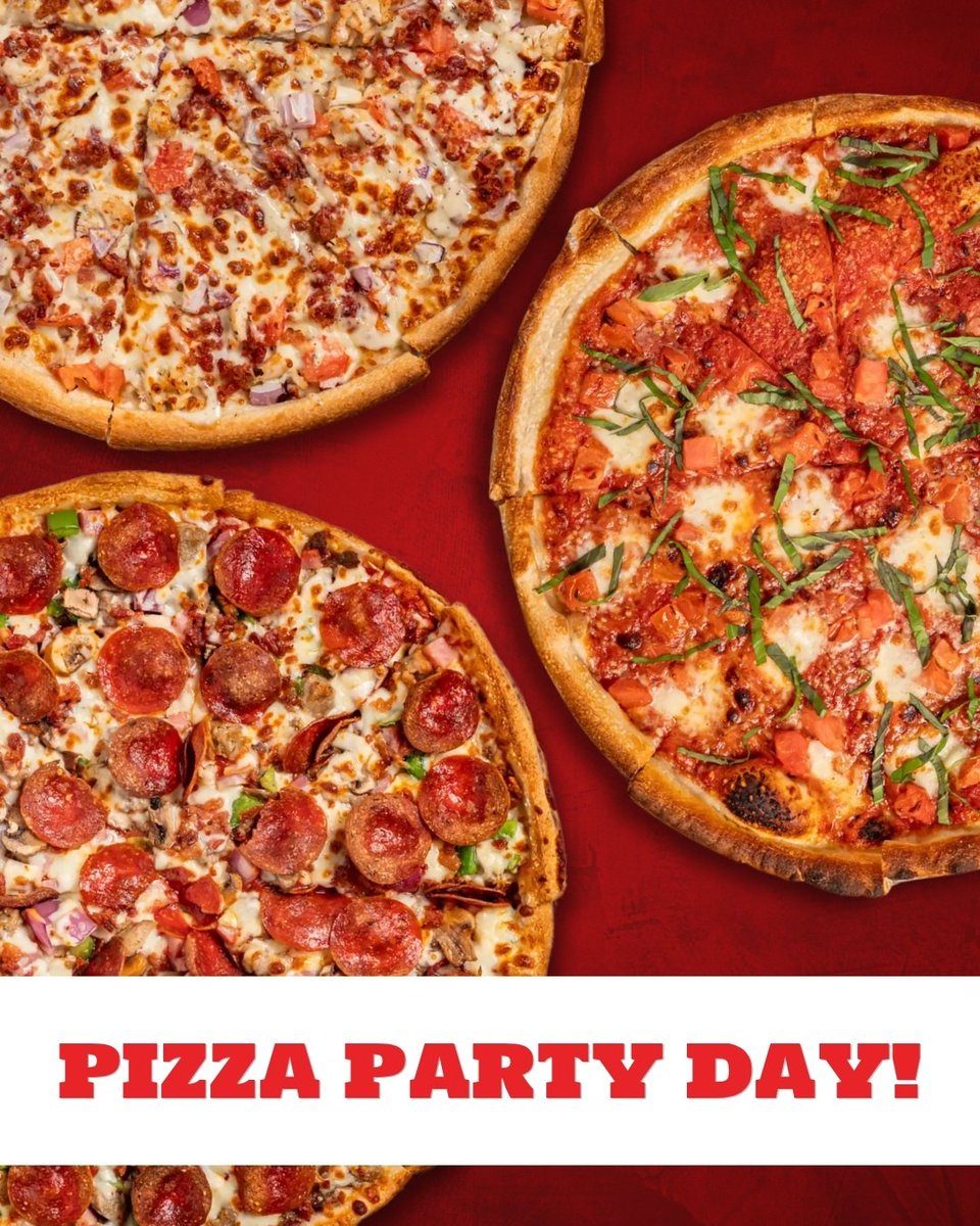 RomeosME's tweet photo. Happy Pizza Party Day! 🍕

Every great party needs the right pizza, and Romeos delivers. Gather your friends, order up a stack of hot pies, and make it a fun day for everyone around the table.

Order fast on the Romeos app! https://t.co/g63WzOfcUv https://t.co/INM7oNlYYT
