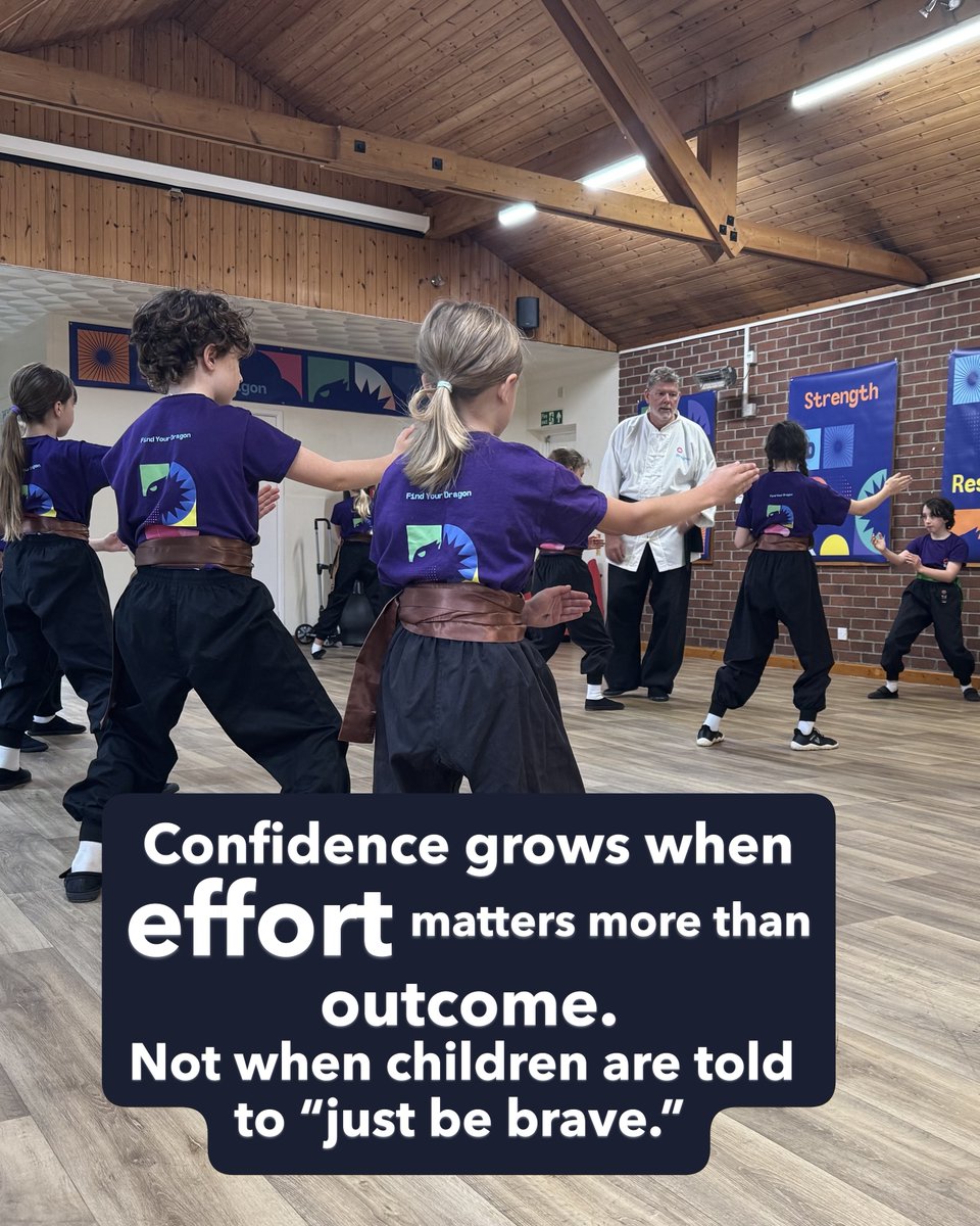 InnerDepthUK's tweet photo. Confidence grows when effort matters more than outcome.
Not when children are told to “just be brave.” #Confidence #Effort https://t.co/GBclfzsW3a