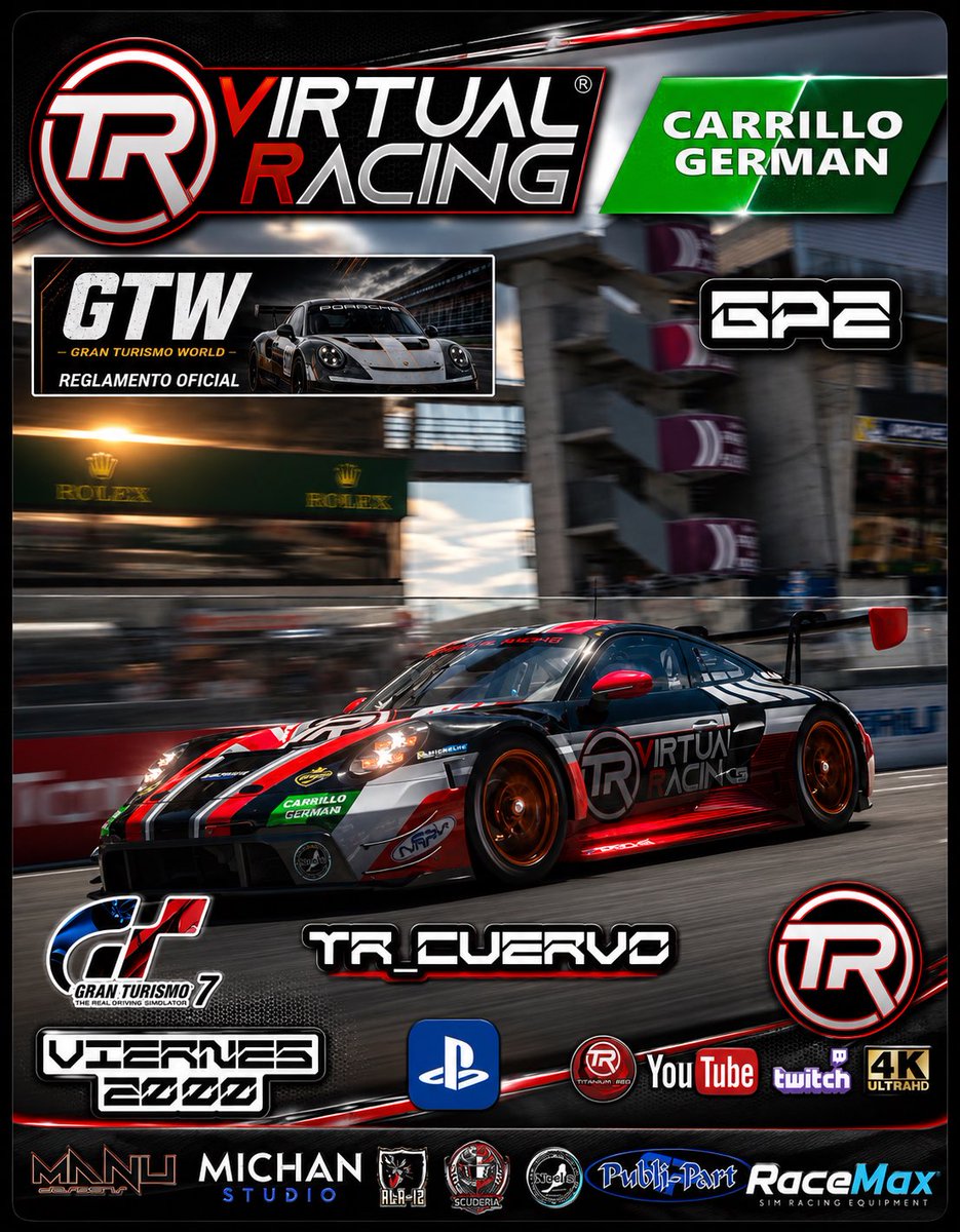 Titanium Red Virtual Racing tweet media