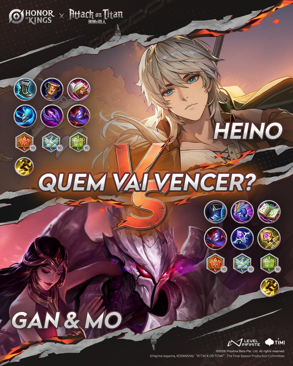 Honor of Kings Brasil tweet media